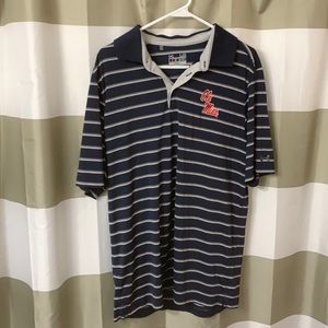Large Under Armour Ole Miss Golf Polo